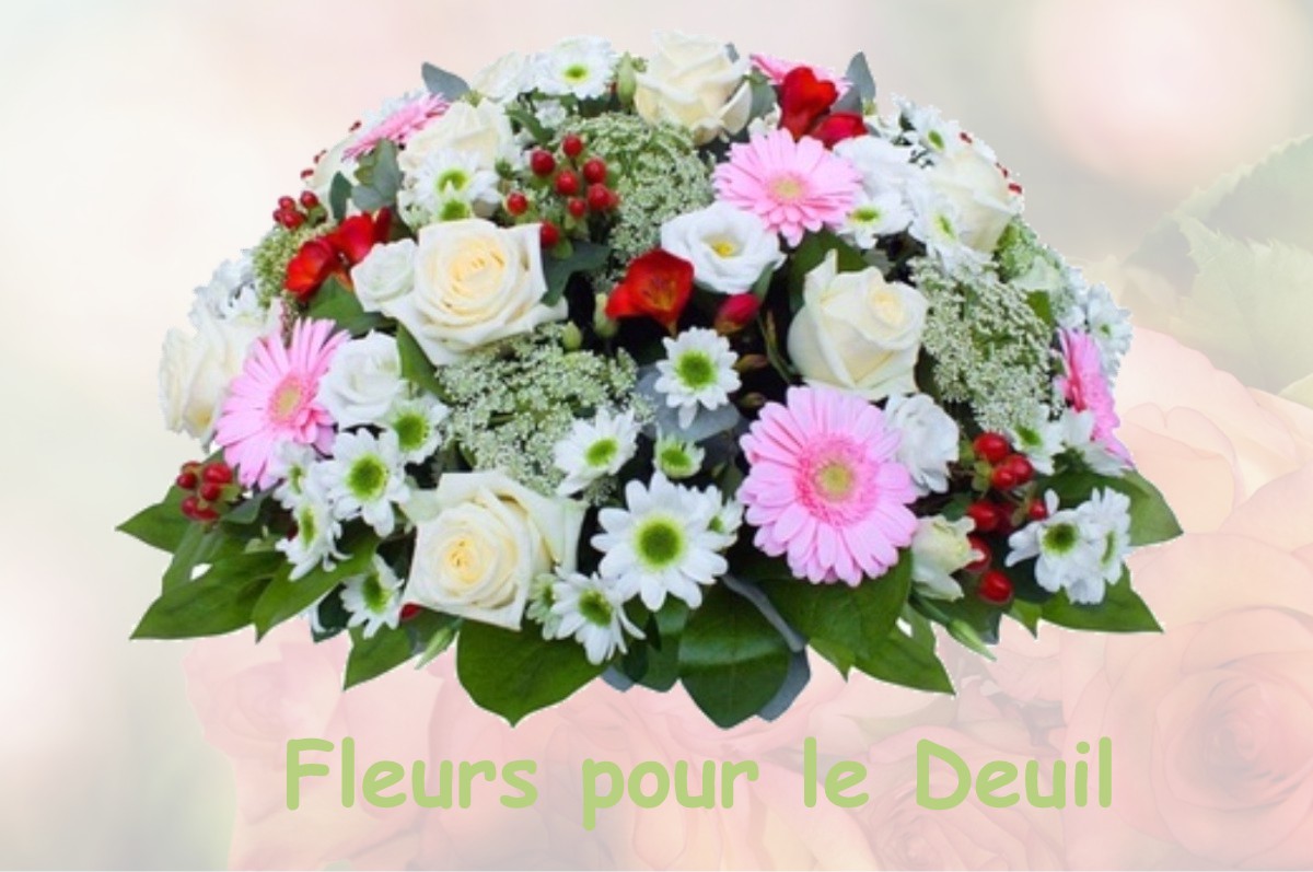 fleurs deuil SAINT-JORY